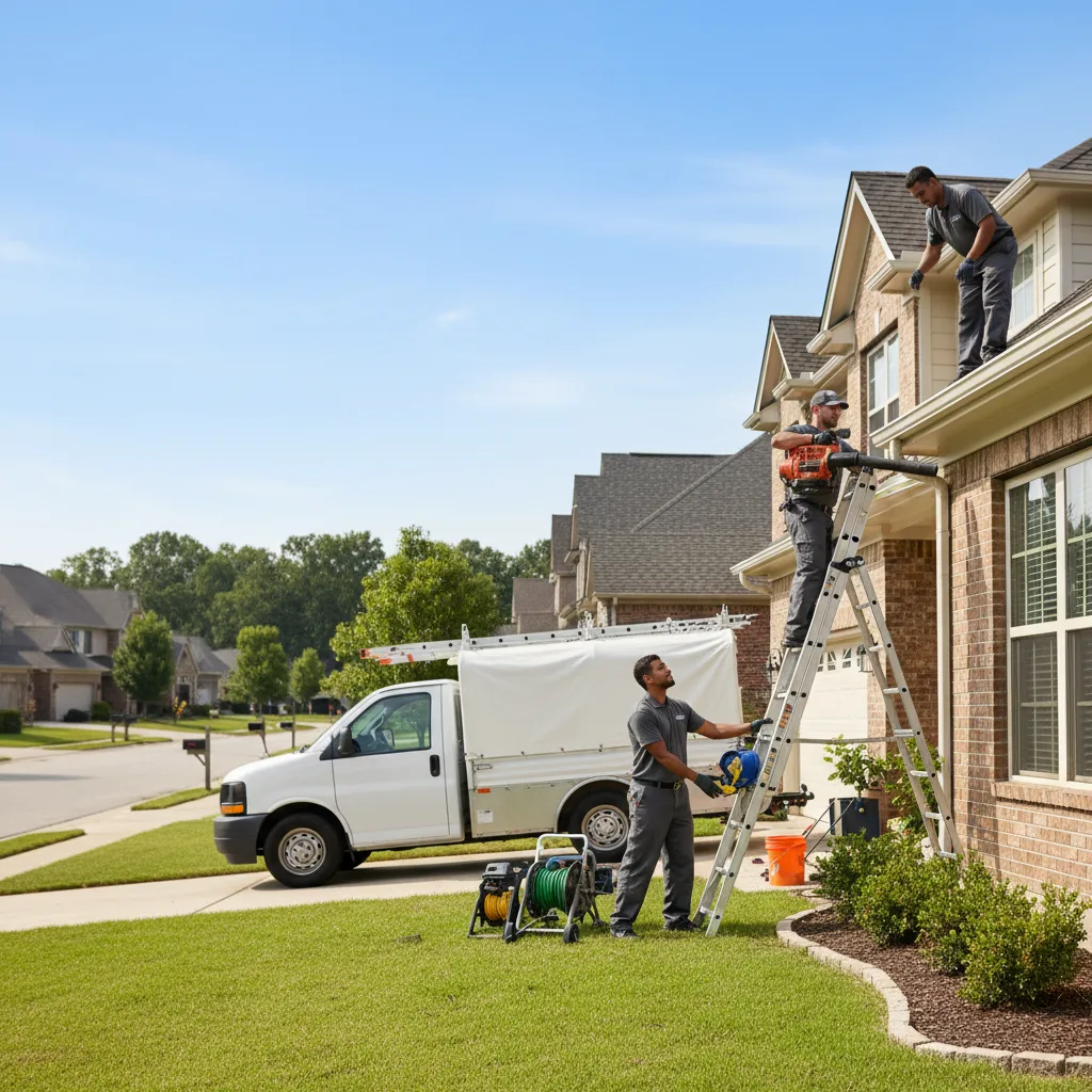Home Gutter Service in The Plains, OH near me